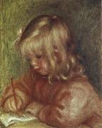 Pierre Renoir Coco Drawing Spain oil painting artist